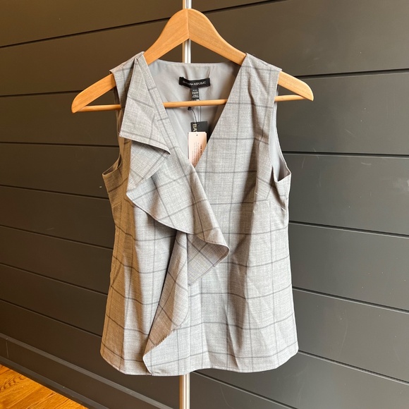 NWT Banana Republic Light Grey Camisole - Picture 1 of 6